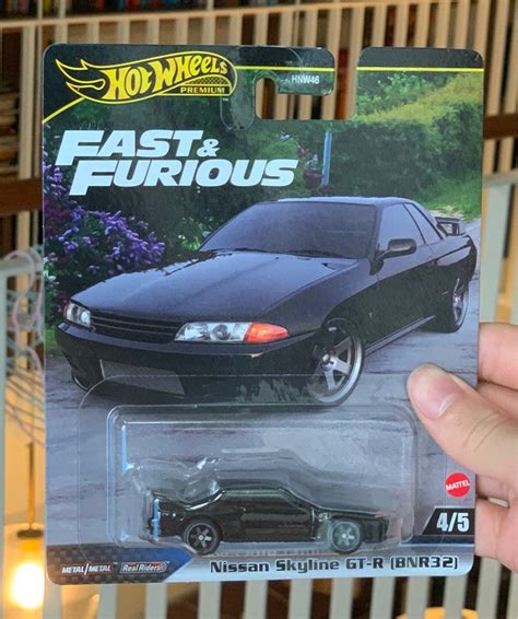 Hot Wheels Fast Furious Nissan Skyline GT R BNR Hobbies Toys Toys Games On Carousell