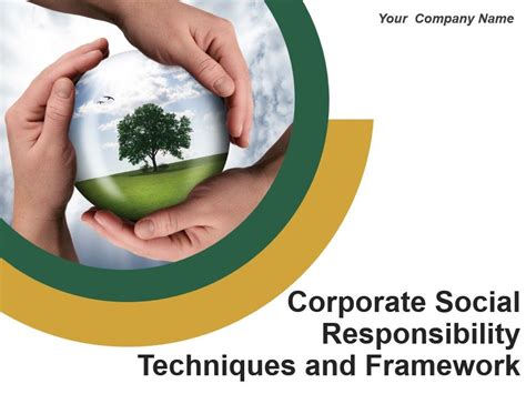 Corporate Social Responsibility And Ethics Templates In Powerpoint Ppt