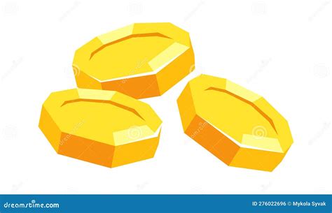 Gold Coins Pile stock vector. Illustration of cash, metal - 276022696