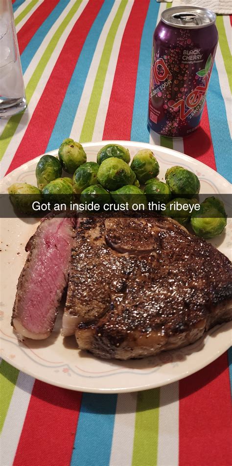 Reverse Sear Ribeye R Steak