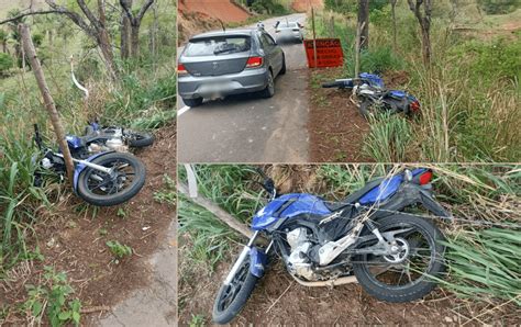 Motociclista Tem Fratura Exposta Após Acidente Na Rj 186 Em Pádua