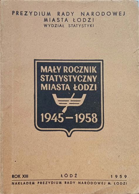 mały Rocznik Statystyczny Miasta Niska cena na Allegro pl