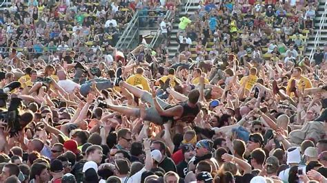 Naked Crowd Surf Telegraph