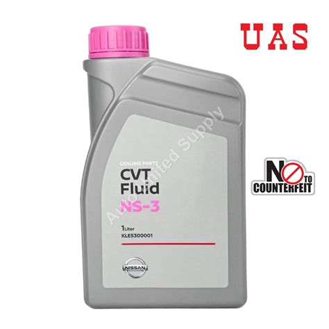 GENUINE NISSAN CVT Fluid NS-3 1L | Shopee Malaysia