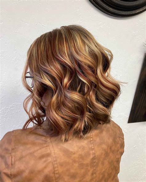 Red Brown And Blonde Hair Color Ideas