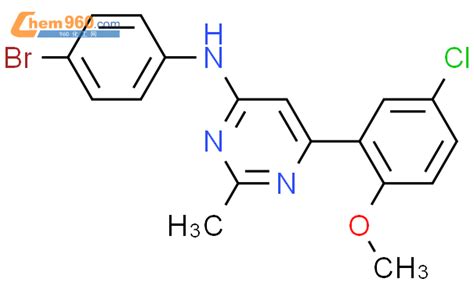 Pyrimidinamine N Bromophenyl Chloro