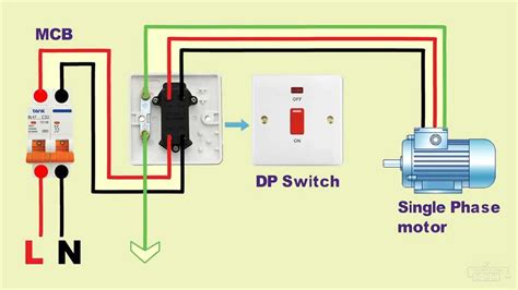 Simple Wiring Guide To Connect On Off Switch To Motor