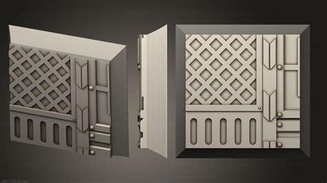 Bases Square 20mm Base Indr 90 Bases5485 3d Stl Model For Cnc