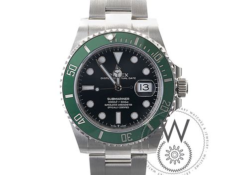 Rolex Submariner Date Green Black Dial Luxury Watch | Westime