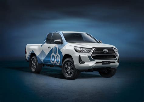 Toyota Hilux Hydrogen Fuel Cell Pickup Prototype Unveiled Cleantechnica