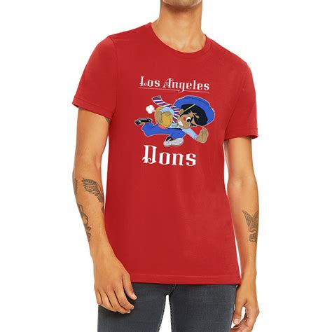Los Angeles Dons T Shirt Royal Retros