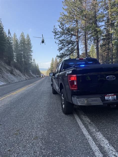 **Update – Injury Crash North of Cascade** | Idaho State Police