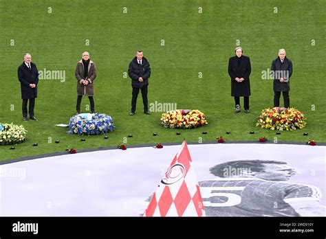 München Deutschland Januar 2024 Fußball Gedenkgottesdienst des FC