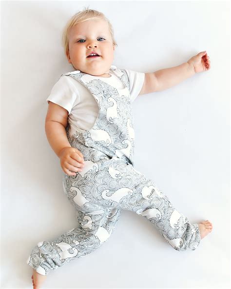 Overalls Pattern Romper Sewing Pattern Pdf Easy To Sew Jumpsuit