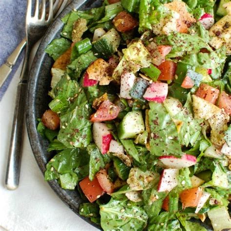 Fattoush Salad A Cedar Spoon