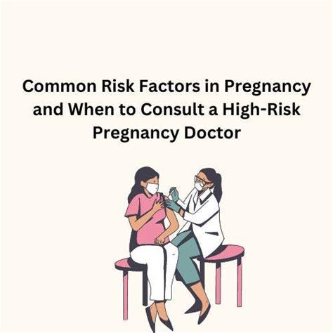 Common Risk Factors In Pregnancy And When To Consult A High Risk