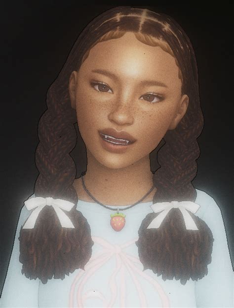 NevvySims Okruee Misc Face Details Originally Meant To