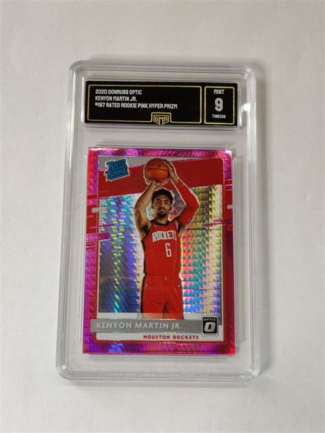 Optic Kenyon Martin Jr Rated Rookie Gma Mint Pink Prizm