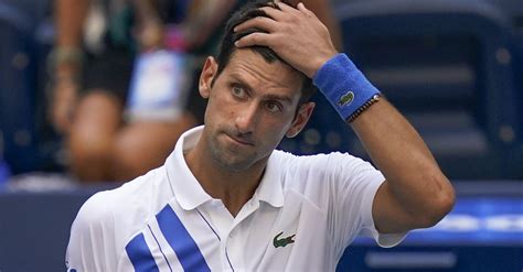 Novak Djokovic Disqualified From Us Open After Hitting Line Judge With Ball