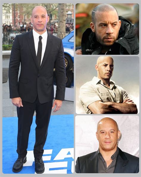 Vin Diesel Height Weight Body Measurements | Celebrity Stats