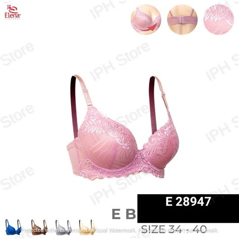 Jual Bra BH Elena 28947 Busa Tipis Pakai Kawat Bisa Lepas Tali