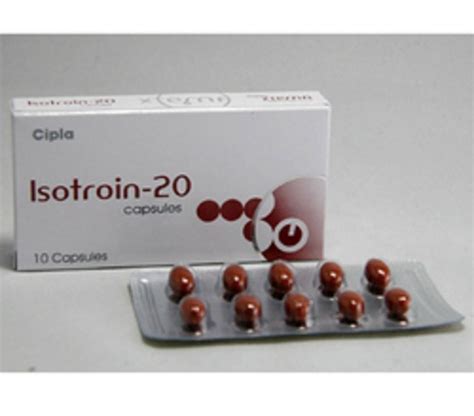 Cipla Isotretinoin Isotroin 20 Mg Capsule Treat A Severe Form Of Acne