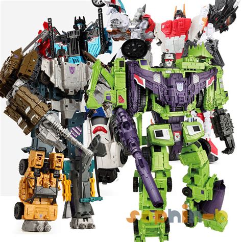 Transformed Defensor Devastator Bruticus Superion Aerialbots Combiner