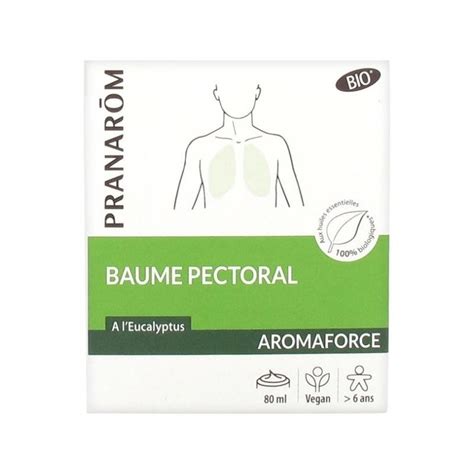 Pranar M Baume Pectoral L Eucalyptus Ml Pharmacie De L Europe