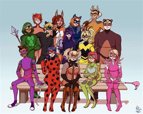 Commission Class Photo By Misticdaisy On Deviantart Miraculous Ladybug Comic Miraculous