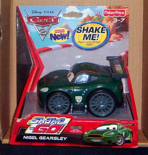 New Fisher Price Disney Cars 2 Shake N Go Car Nigel Gearsley