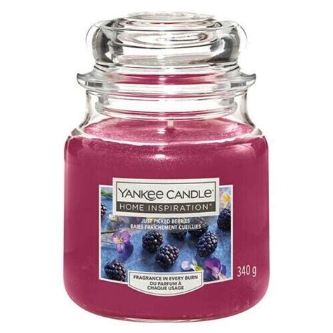 Yankee Candle Just Picked Berries Home Inspiration Medium Jar 340g 12oz