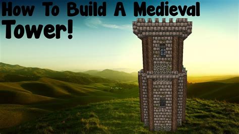 How To Build Minecraft Medieval Tower