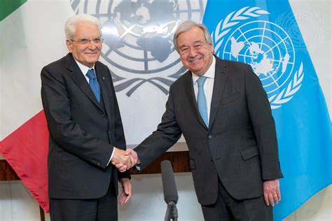 Il Presidente Mattarella AllAssemblea Generale Serve Una Nuova ONU