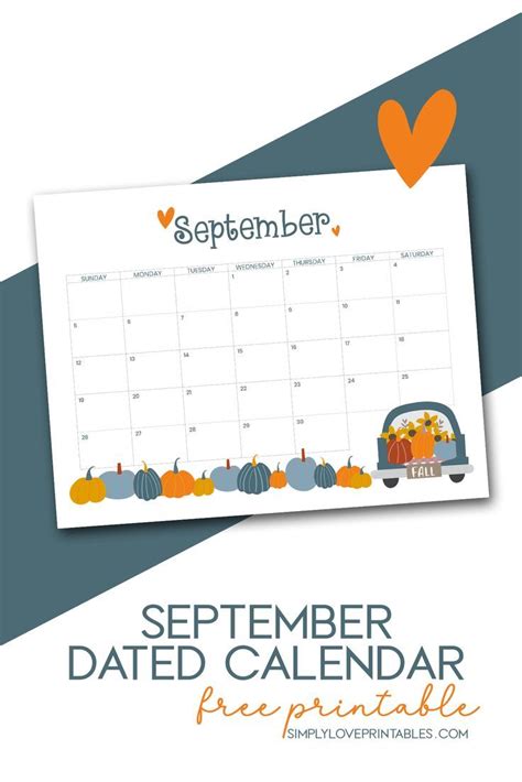 Free Printable September 2024 Calendar