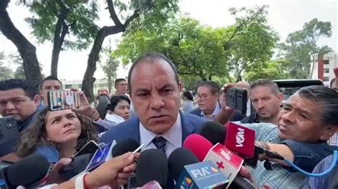 Cuauhtémoc Blanco pedirá dejar ser gobernador de Morelos para buscar la