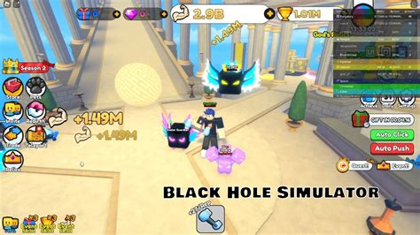 Black Hole Simulator Roblox Gameplay Youtube