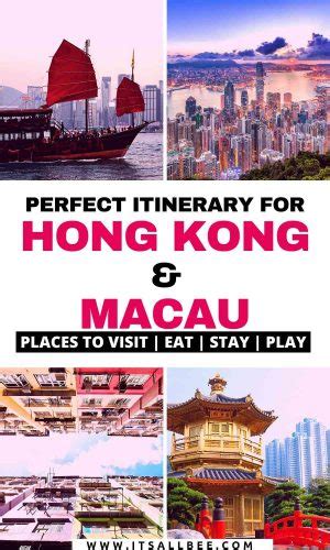 Hong Kong And Macau Itinerary In 4 Days Itsallbee Travel Blog