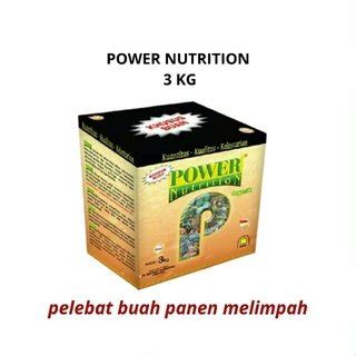 Jual PUPUK ORGANIK PELEBAT BUAH PERANGSANG BUAH POWER NUTRITION 3 KG