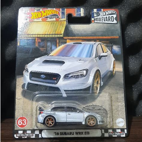 Jual Hot Wheels Premium Boulevard Subaru WRX STI Shopee Indonesia