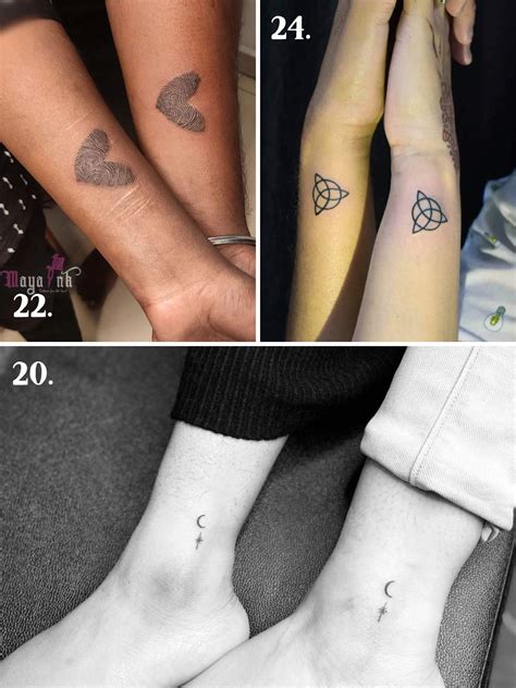 Unique Small Couple Tattoo Ideas Tattoo Glee