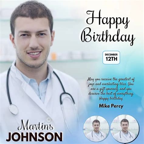 Happy Birthday Instagram Post Template Postermywall
