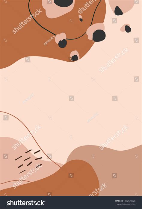 Elegant Trendy Background Nude Colors Your Stock Vector Royalty Free 1832523028 Shutterstock