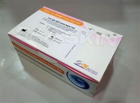 Ctk Biotech Onsite Toxo Igg Igm Combo Rapid Test At Best Price In Chennai