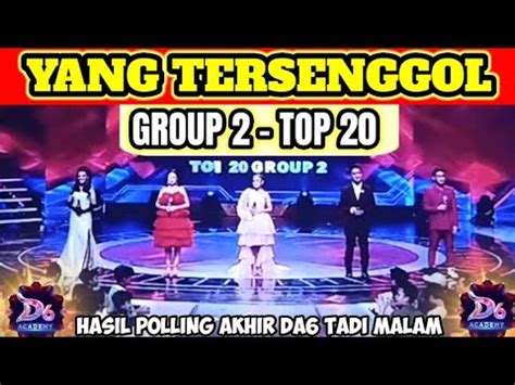 Yang Tersenggol Tadi Malam Group Top Dangdut Academy Youtube