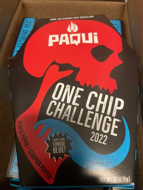 Mavin Case Of 10 Paqui One Chip Challenge 2022 Carolina Reaper