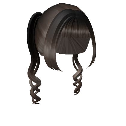 Curled Flowey Pigtails Brown Ombre S Code Price RblxTrade