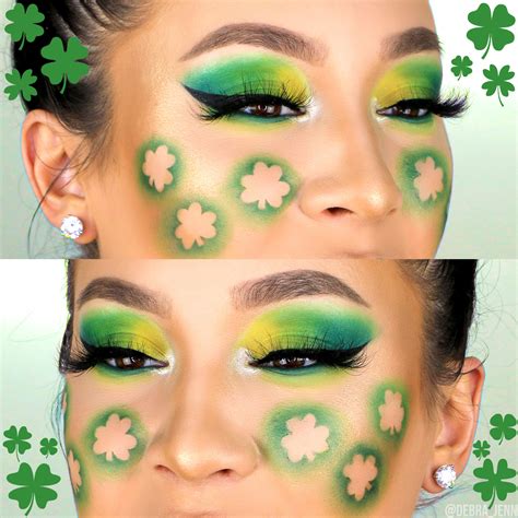 St Patricks Day Makeup Looks It Aint Easy Being Green Debra Jenn