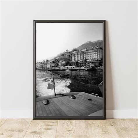 Lake Como Poster Lake Como Print Lake Como Wall Art Italy Poster