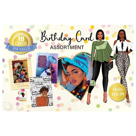 classy happy birthday african american woman 5