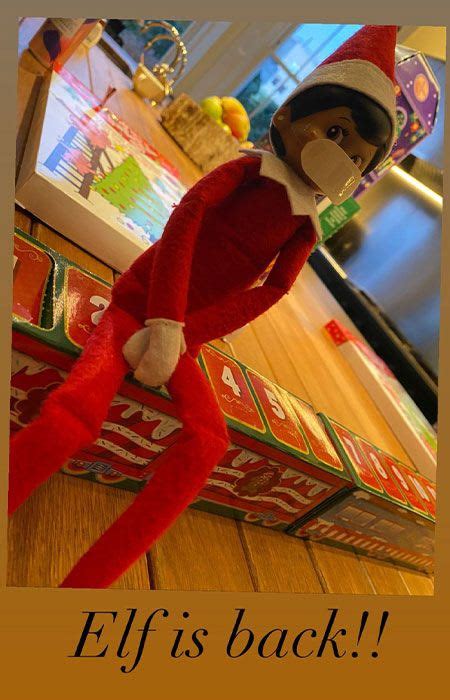 Elf On The Shelf Celebrity Inspiration Kim Kardashian Rochelle Humes Emma Willis More Hello